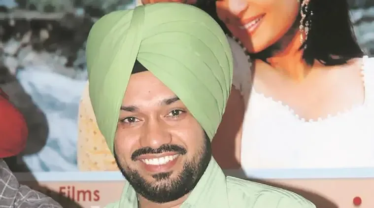 Gurpreet Ghuggi in Green Turban 


