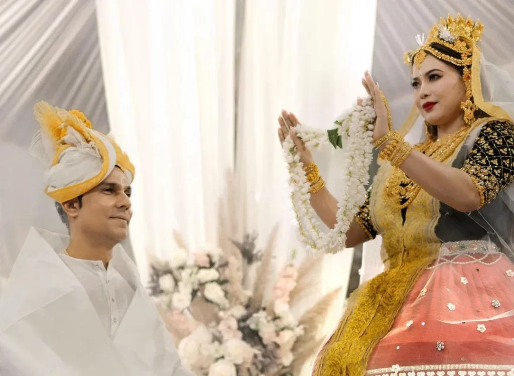 randeep hooda and linlaishram marriage
