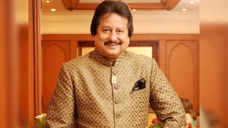 pankaj udhas wearing golden shervani passes away