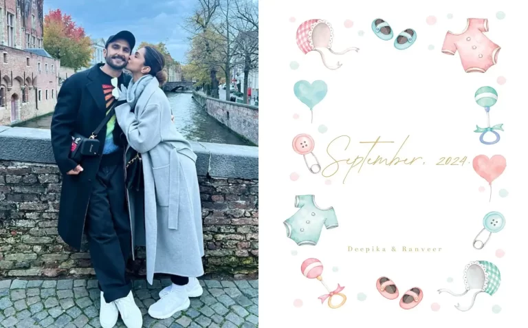 deepika padukone with husband ranveer singh near lake announcing pregnancy