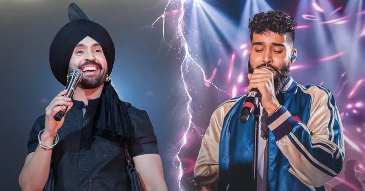 Diljit Dosanjh and Ap Dhillon concert